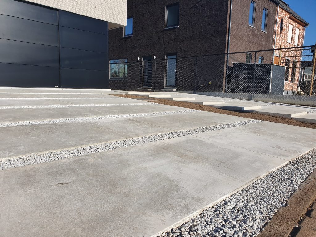 Totaalproject voor een moderne tuin in Lebbeke