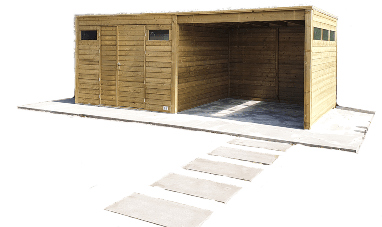Carport - tuinaanleg - Lokeren